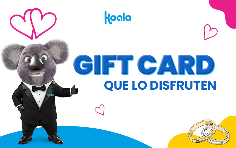 Gift Card Koala – Regalo de Bodas